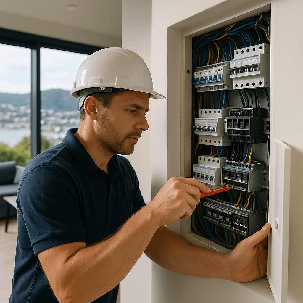 Different types of residential and commercial switchboards