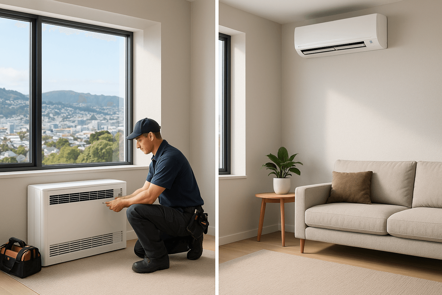 Advantages of floor mounted heat pumps