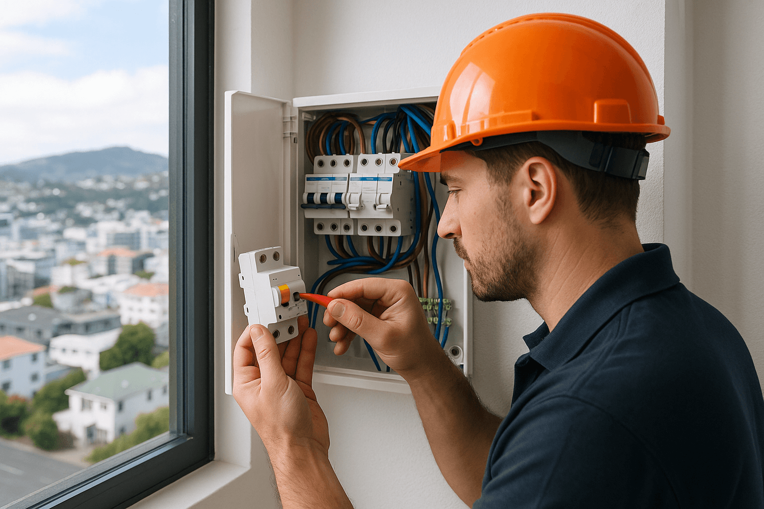 components of an rcd circuit breaker