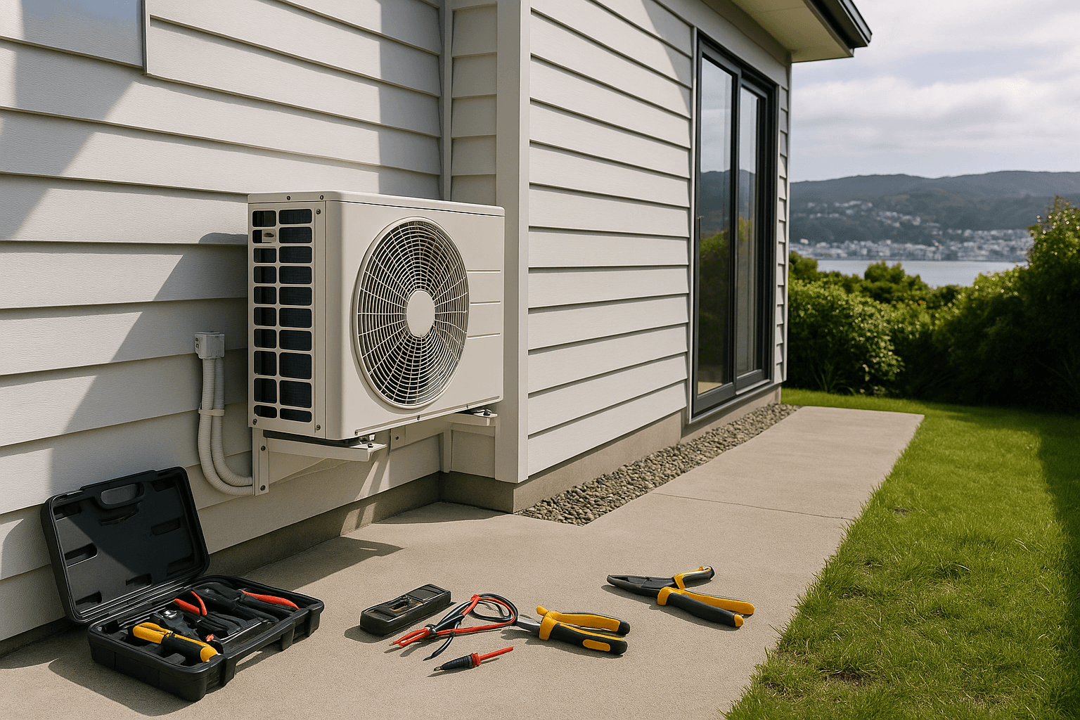 enhancing heat pump efficiency in Wellington climate