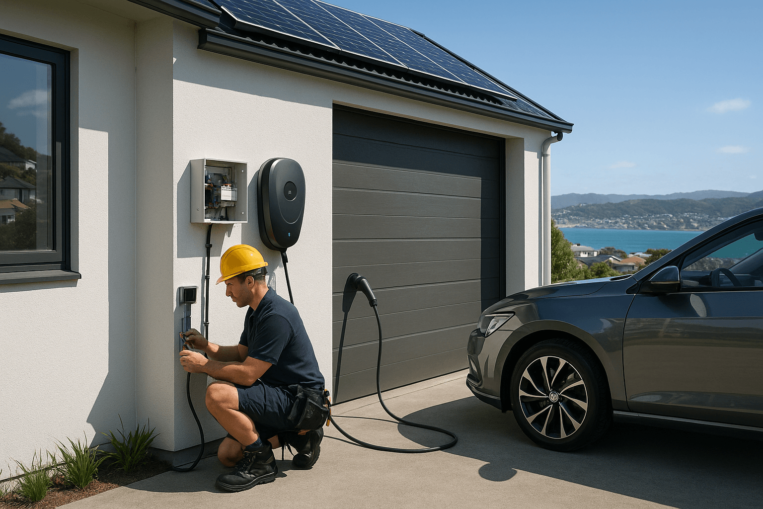 smart technology in residential EV charging